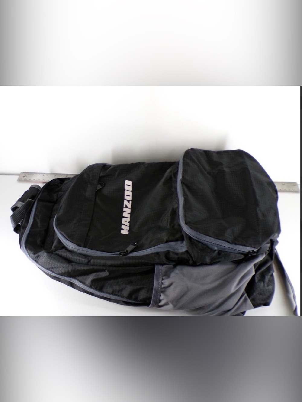 Black and Gray Men's Everyday Backpack